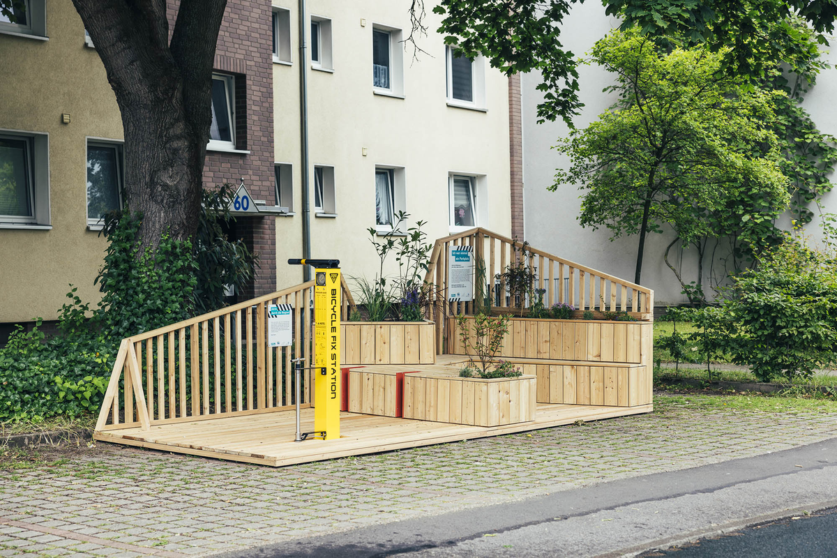 Parklet in Wunstorf