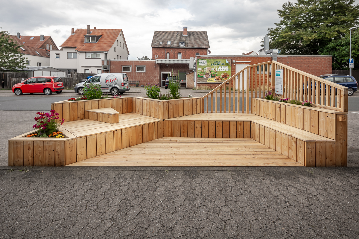 Parklet in der Region Hannover