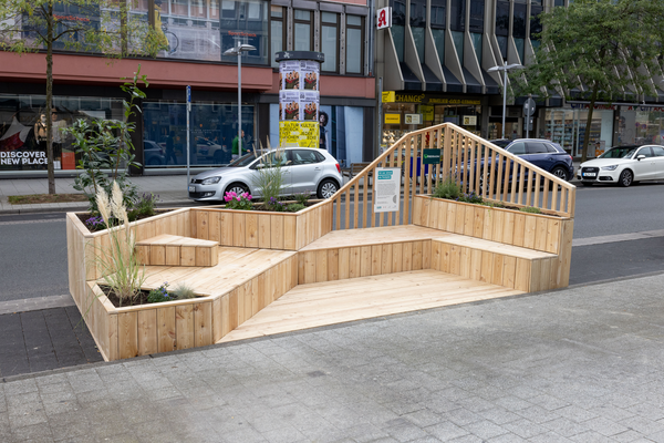 Ein neues Parklet
