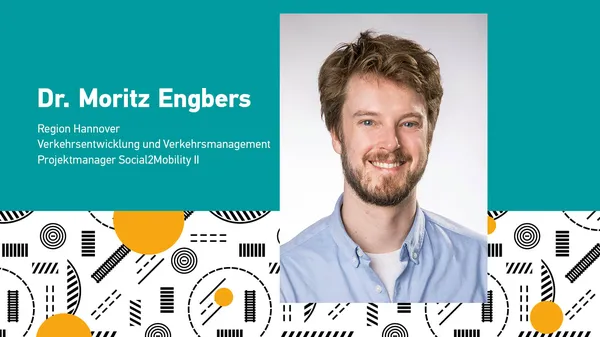 Porträt von Dr. Moritz Engbers, Projektmanager Social2Mobility II bei der Region Hannover.