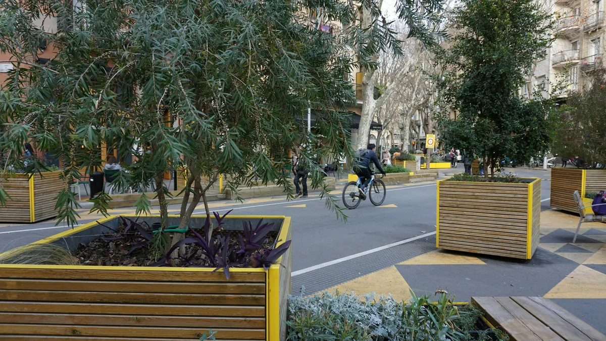 Superblock in Barcelona